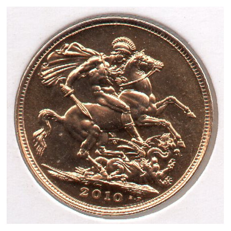 Reino Unido Libra 2010 Elizabeth II (ouro