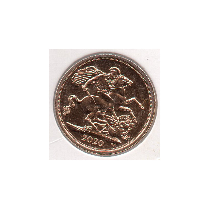 Reino Unido Libra 2020 Elizabeth II (ouro