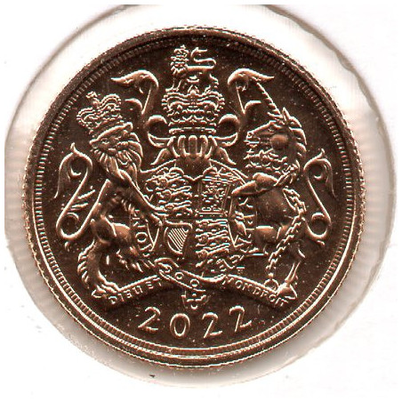 Reino Unido Libra 2022 Elizabeth II (ouro