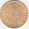 Itália 20 Lire 1864 Emanuele II Ouro