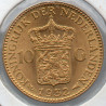 Holanda 10 Gulden 1932 Wilhelmina Ouro