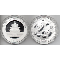 China 2022 10 Yuan (Panda)