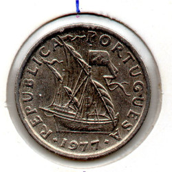 Portugal 2$50 1977 Eixo Desl. BE