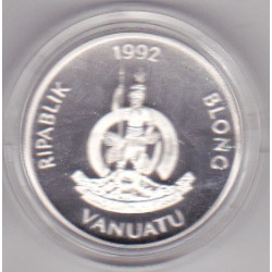 Vanuatu 50 Vatu 1992 WM Los Angeles (prata)