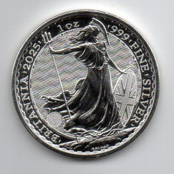 Reino Unido 2 Pounds 2025 (OZ Prata)