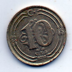 Turquia 10 Kurus 2010