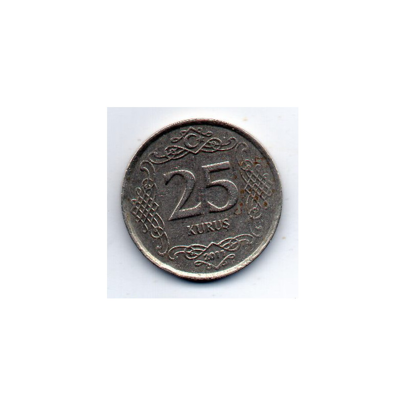 Turquia 25 Kurus 2011
