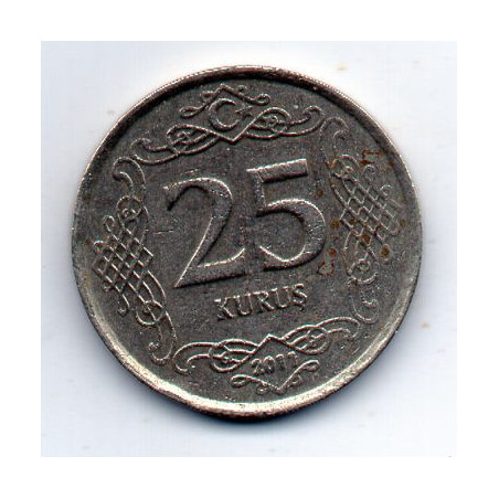 Turquia 25 Kurus 2011