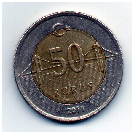 Turquia 50 Kurus 2011