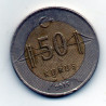 Turquia 50 Kurus 2015