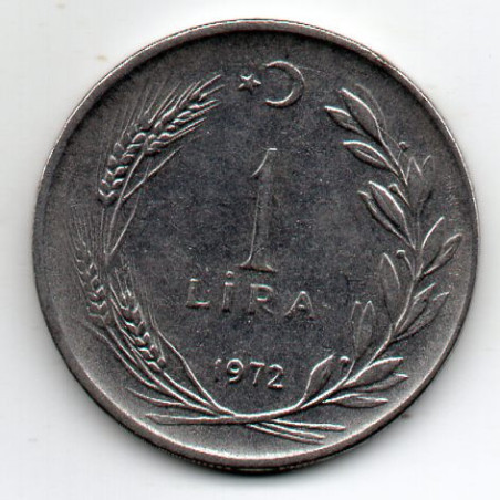 Turquia 1 Lira 1972