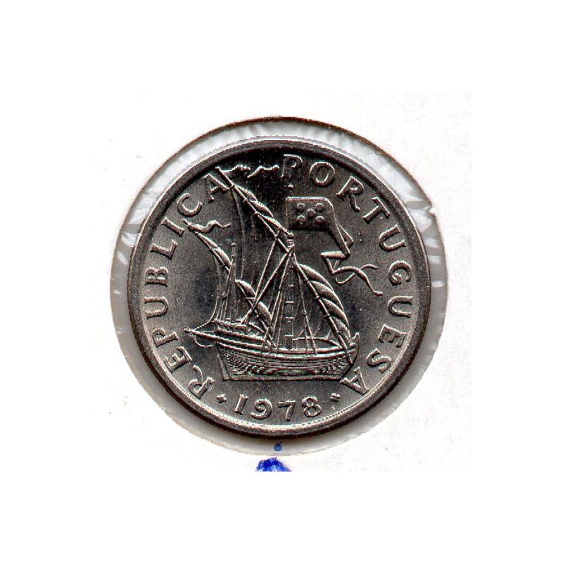 Portugal 2$50 1978 Eixo Desl 5H Sob