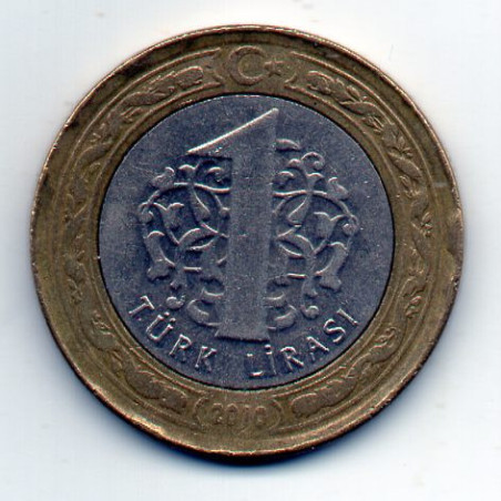 Turquia 1 Lira 2010