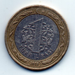 Turquia 1 Lira 2018