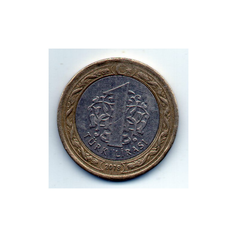 Turquia 1 Lira 2018