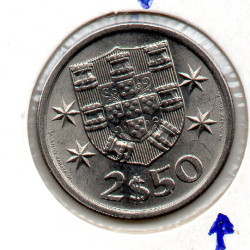 Portugal 2$50 1978 Eixo Desl 5H Sob