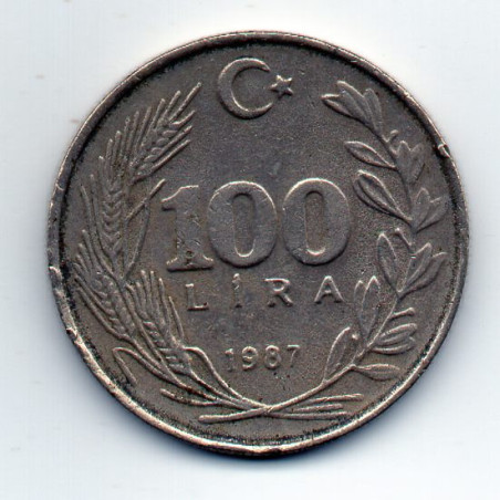 Turquia 100 Lira 1987