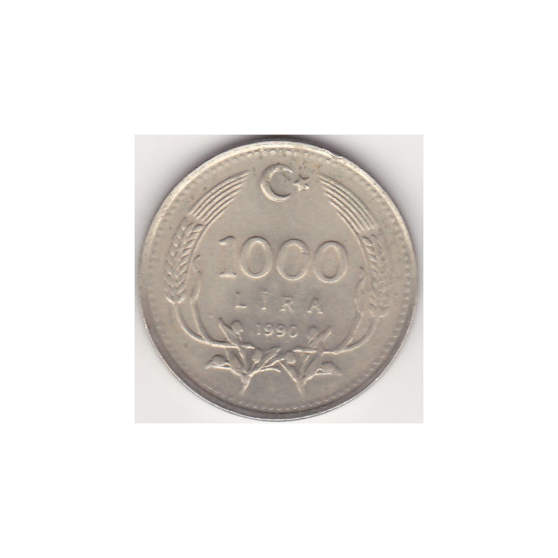 Turquia 1000 Lira 1990