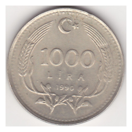 Turquia 1000 Lira 1990