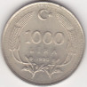 Turquia 1000 Lira 1990