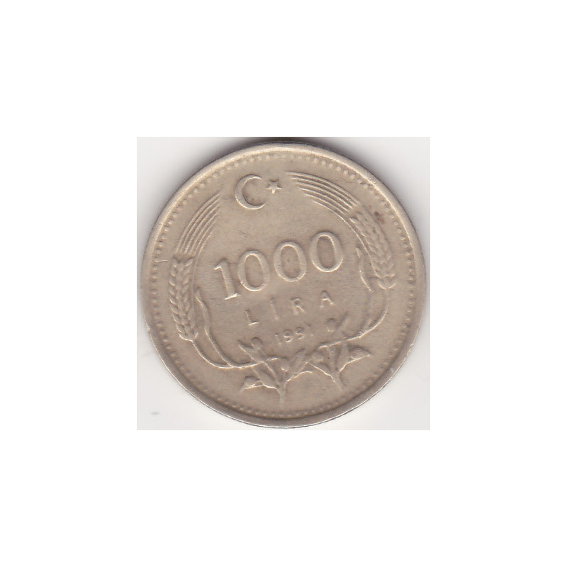 Turquia 1000 Lira 1991
