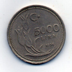 Turquia 5000 Lira 1994