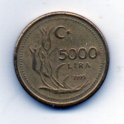 Turquia 5000 Lira 1995