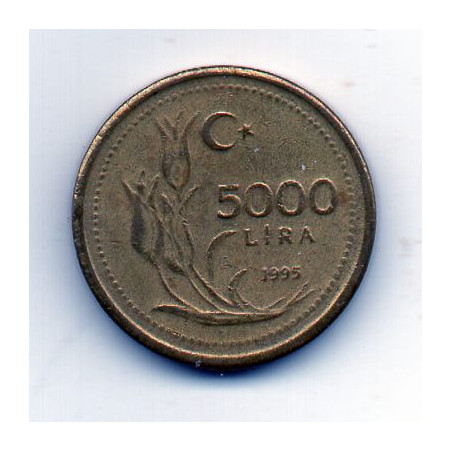 Turquia 5000 Lira 1995
