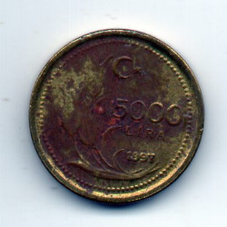 Turquia 5000 Lira 1997