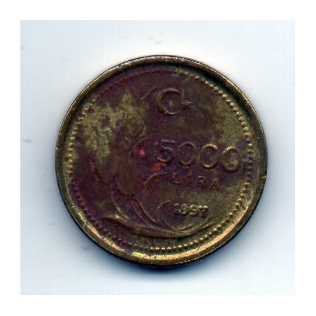 Turquia 5000 Lira 1997