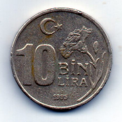 Turquia 10 Bin Lira 1995