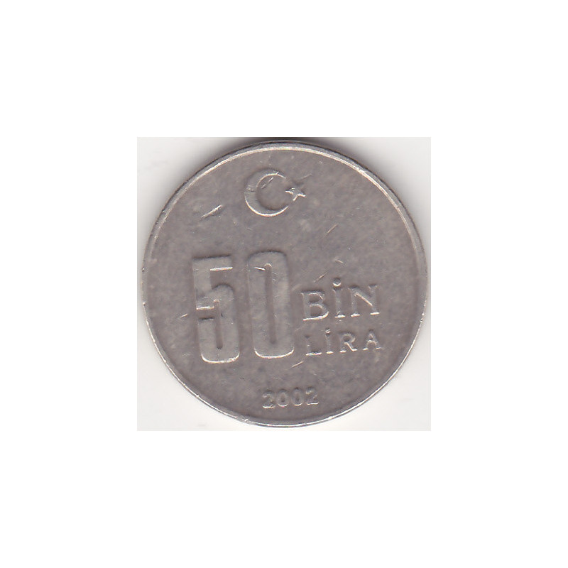 Turquia 50 Bin Lira 2002