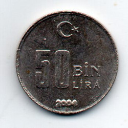 Turquia 50 Bin Lira 2004