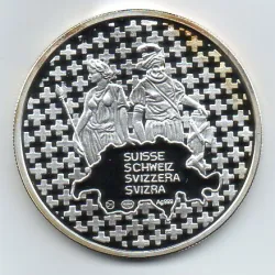Suíça 1 Onça Prata 2007