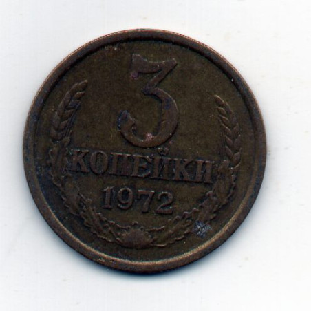 Rússia 3 Kopek 1972