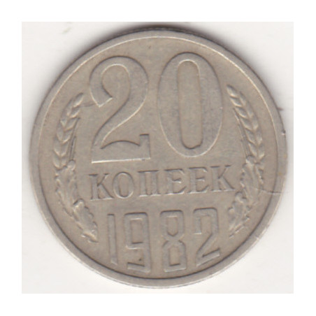 Rússia 20 Kopek 1982