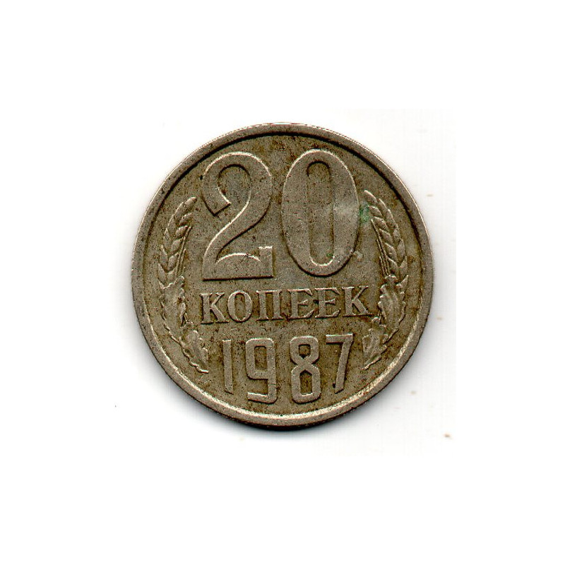 Rússia 20 Kopek 1987
