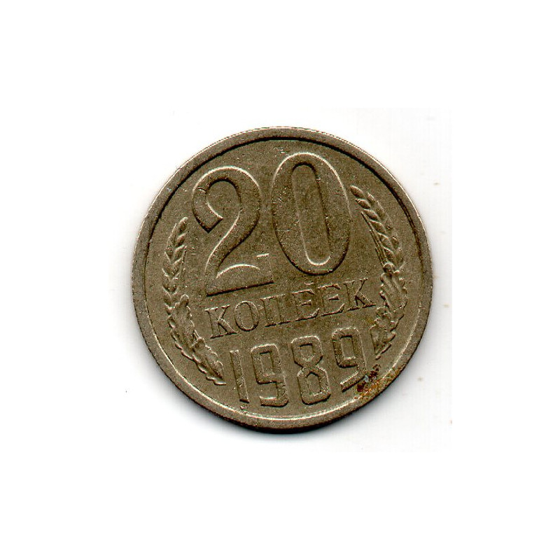 Rússia 20 Kopek 1989