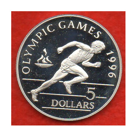 Niue 5 Dólares 1996 Jogos Olímpicos