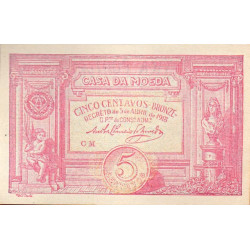 Portugal 5 Centavos 1918 CM (Bronze)