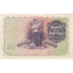 Portugal 50 Centavos 1920