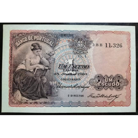 Portugal 1 Escudo 1920