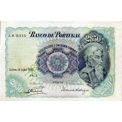 Portugal 2$50 Escudos 1920 Nuno Álvares Pereira