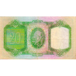 Portugal 20 Escudos 1951 D. António Luiz de Menezes