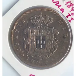 Portugal 20 Réis 1848 D. Maria II