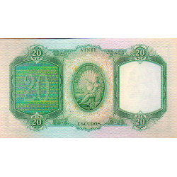 Portugal 20 Escudos 1954 D. António Luiz de Menezes