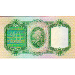 Portugal 20 Escudos 1959 D. António Luiz de Menezes