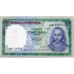 Portugal 20 Escudos 1960 D. António Luiz de Menezes