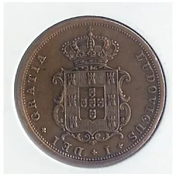 Portugal 5 Réis 1875 D. Luís I