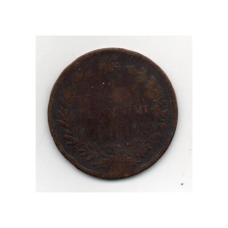 Itália 5 Centesimi 1861